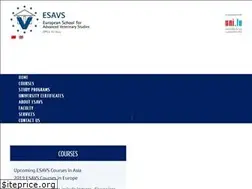 Sites similar to esavs-asia.org
