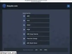 Sites similar to esayabc.com