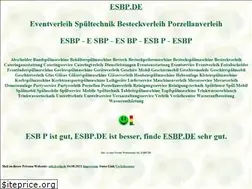 Sites similar to esbp.de