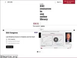 Sites similar to esc365.escardio.org
