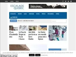Sites similar to escaladequebec.com