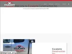 Sites similar to escalanteconstruction.com