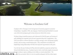 Sites similar to escalantegolf.com