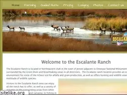 Sites similar to escalanteranchutah.com