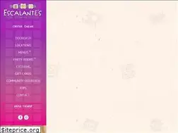 Sites similar to escalantes.com