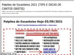 Sites similar to escanteios.com.br