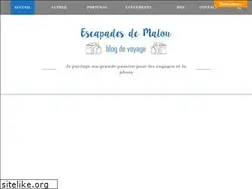 Sites similar to escapadesdemalou.com