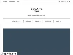 Sites similar to escape-town.com