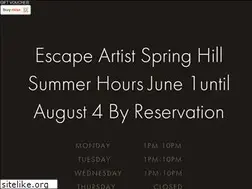 Sites similar to escapeartistspringhill.com