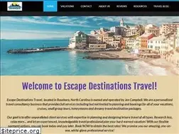 Sites similar to escapedestinationstravel.com