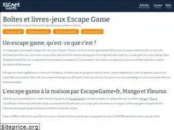 Sites similar to escapegame-livre.fr