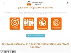 Sites similar to escaperoombadajoz.com