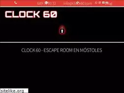 Sites similar to escaperoomclock60madrid.es