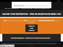 Sites similar to escaperoomsmaster.com