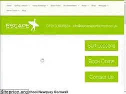 Sites similar to escapesurfschool.co.uk