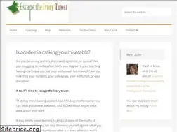 Sites similar to escapetheivorytower.com