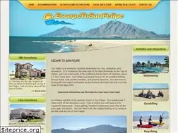 Sites similar to escapetosanfelipe.com