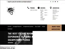 Sites similar to escapetownpeoria.com