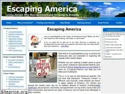 Sites similar to escapingamerica.org
