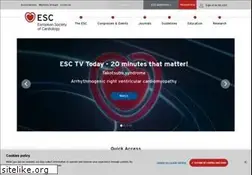 Sites similar to escardio.org