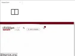 Sites similar to escargotsavant.fr