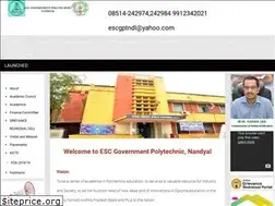 Sites similar to escgovtpolynandyal.ac.in