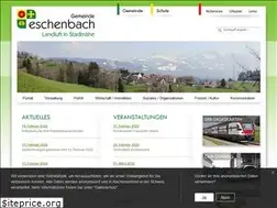 Sites similar to eschenbach.ch
