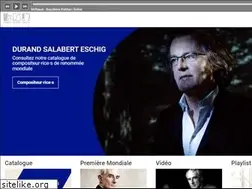 Sites similar to eschig.fr