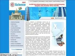 Sites similar to escience2007.org