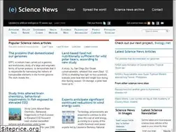 Sites similar to esciencenews.com