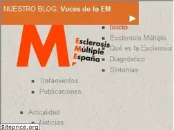 Sites similar to esclerosismultiple.com