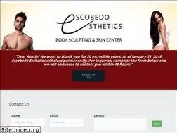 Sites similar to escobedoesthetics.com