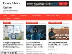 Sites similar to escolabiblicaonline.net