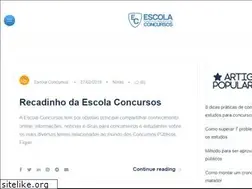 Sites similar to escolaconcursos.com.br