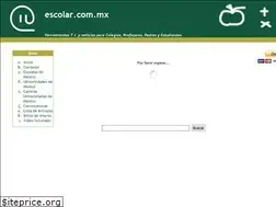 Sites similar to escolar.mx