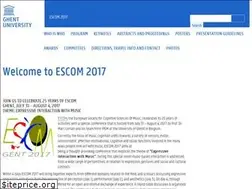 Sites similar to escom2017.org