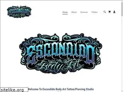 Sites similar to escondidobodyart.com