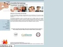 Sites similar to escondidoderm.com