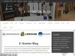 Sites similar to escooter.blog