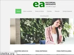 Sites similar to escorialabogados.com