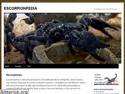 Sites similar to escorpionpedia.com