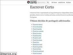 Sites similar to escrevercerto.com