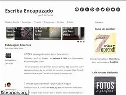 Sites similar to escribaencapuzado.com.br