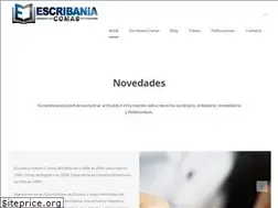 Sites similar to escribaniacomas.com.ar