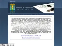 Sites similar to escribanos-er.org.ar