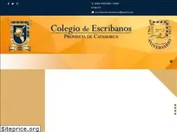Sites similar to escribanoscatamarca.com.ar