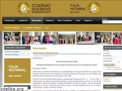 Sites similar to escribanoschaco.com