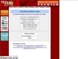 Sites similar to escribirunlibro.com