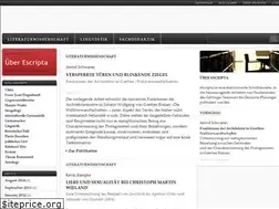Sites similar to escripta.de