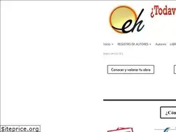 Sites similar to escritoresdehoy.com